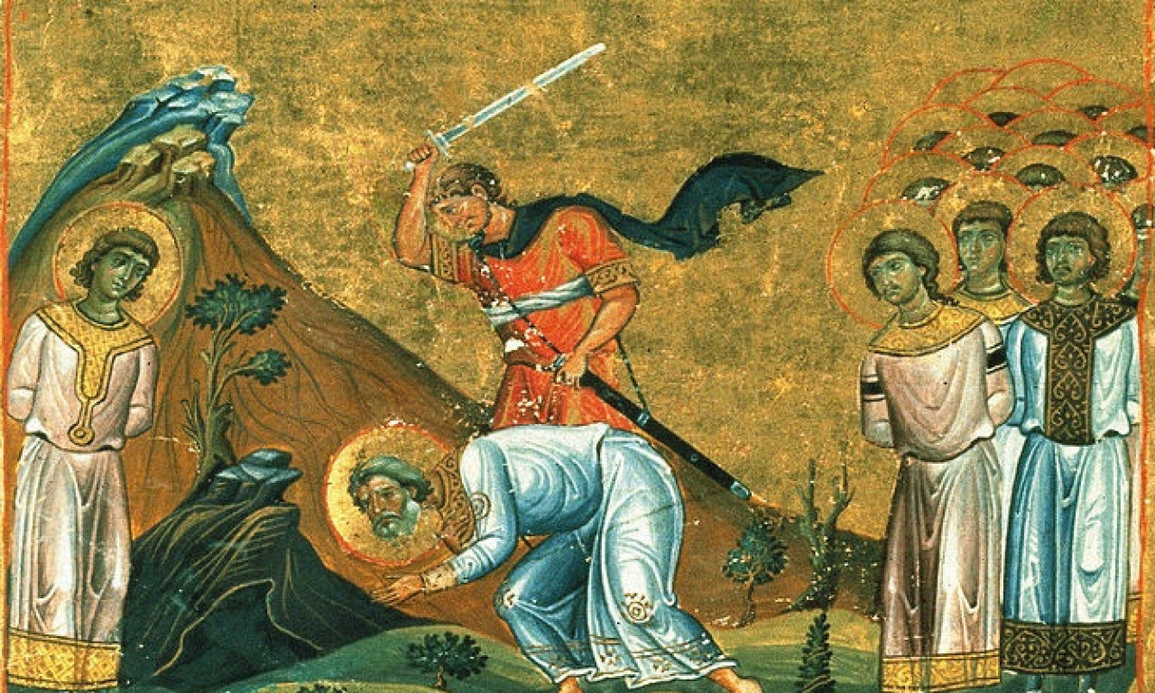 SVETI VELIKOMUČENIK ARETA Simbol nepokolebljive vere i hrabrosti u stradanju