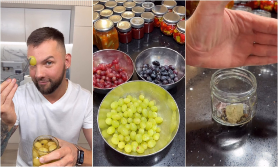 ZIMNICA KAKVU JOŠ NISTE PROBALI Marinirano grožđe – delikates za one koji ne vole masline! (VIDEO+RECEPT)