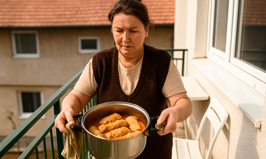 KAD SE SARMA HLADI NA TERASI Trik majki sa Balkana za hlađenje jela može biti i opasan - šta sme, a šta ne sme napolje