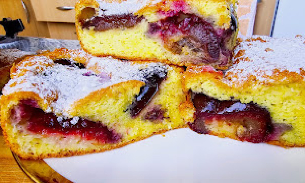PALAČINKA SA ŠLJIVAMA - NAJLEPŠI DESERT Svi će vam tražiti recept! (RECEPT+VIDEO)