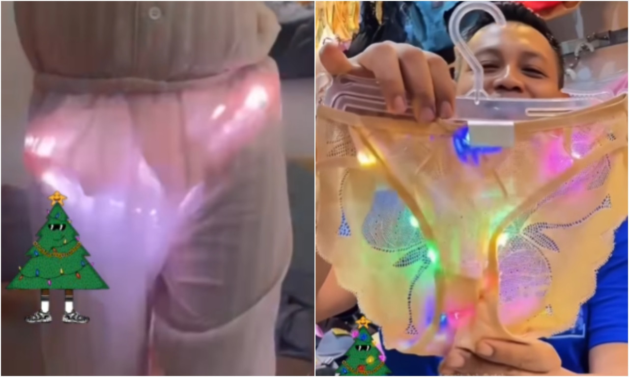 ZABORAVITE LAMPICE NA JELCI  Sad sijaju gaćice - kome treba ideja za poklon, tu smo! (VIDEO)