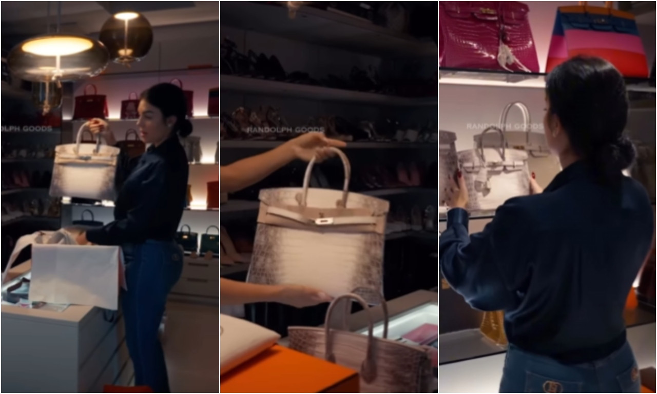 GEORGINA IZVUKLA JEDAN STAN IZ KESE Birkin torba vredna kao nekretnina - i to ne bilo gde! (VIDEO)