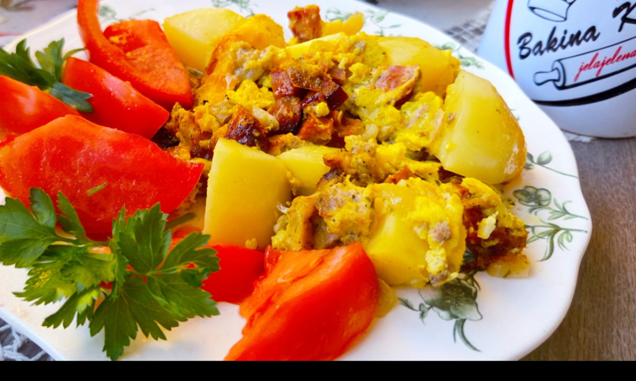 KROMPIR SA MLEVENIM MESOM Recept da prste poližeš i sve pojedeš!