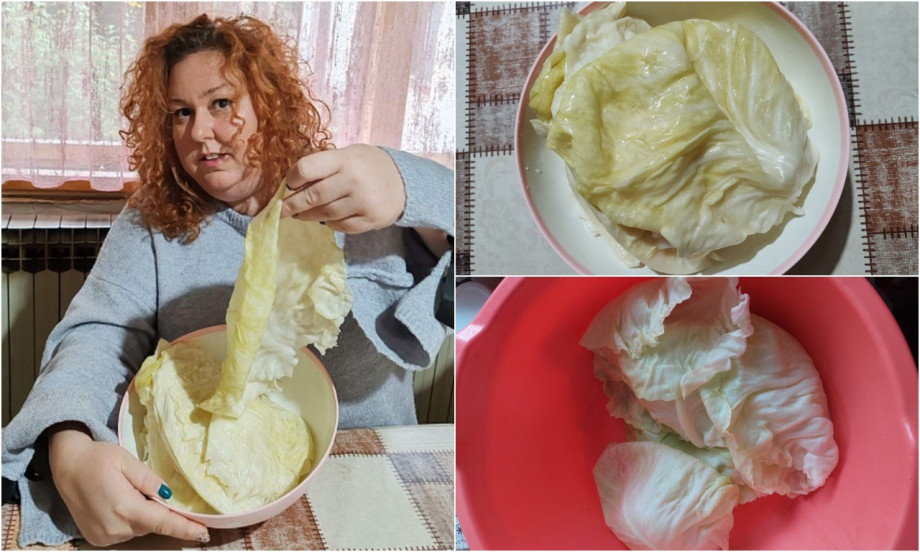 KAKO JE ANICA RAZLISTALA KUPUS Ako želite sarmu odmah, svežu glavicu pretvorite u gotove liske za savijanje (VIDEO/FOTO)