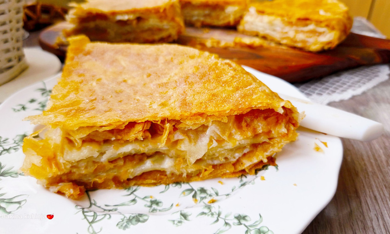 BUREK - PITA SA JABUKAMA Tražiće se parče više! (RECEPT)