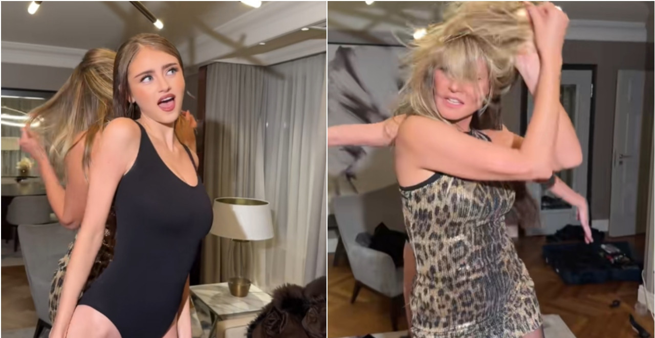 HAJDI KLUM (52) PONOVO U CENTRU PAŽNJE Snimak vrelog plesa sa ćerkom Leni (21) nakon optužbi za neprimerenost (VIDEO)