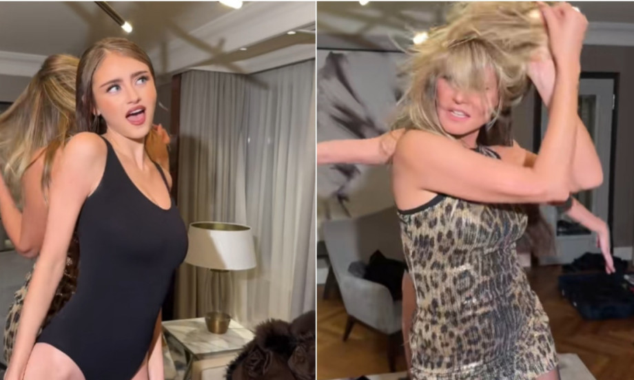 HAJDI KLUM (52) PONOVO U CENTRU PAŽNJE Snimak vrelog plesa sa ćerkom Leni (21) nakon optužbi za neprimerenost (VIDEO)