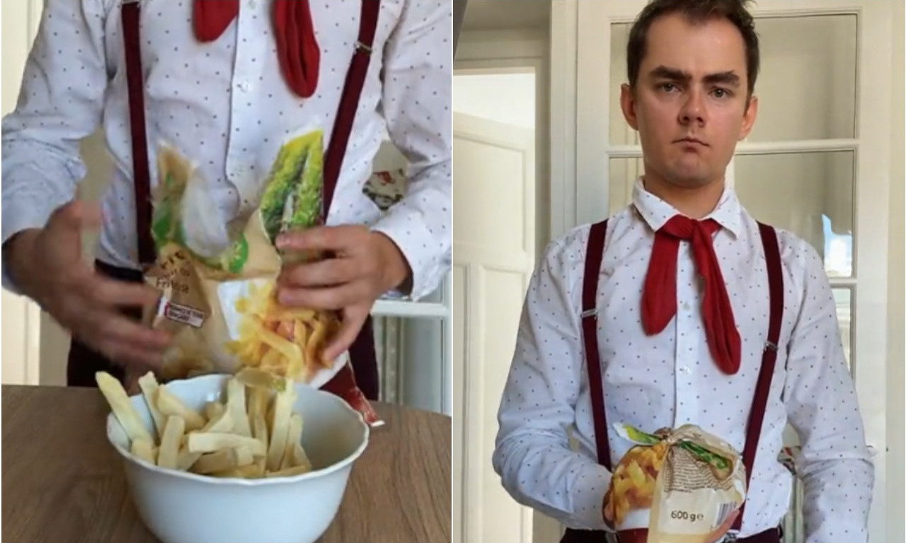 OVO JE NAJBOLJI TRIK ZA ZAMRZNUTA JELA U KESI Jedan rez makazama i kesa se posle veže - sve je lagano (VIDEO)