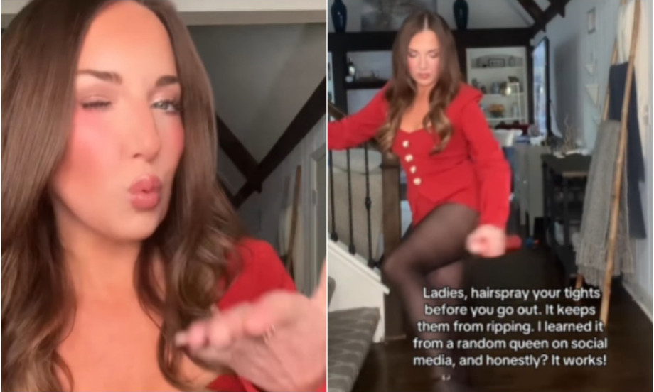 KAKO DA NE PUKNU ČARAPE? Jednostavan trik sa lakom za kosu koji stvarno radi! (VIDEO)