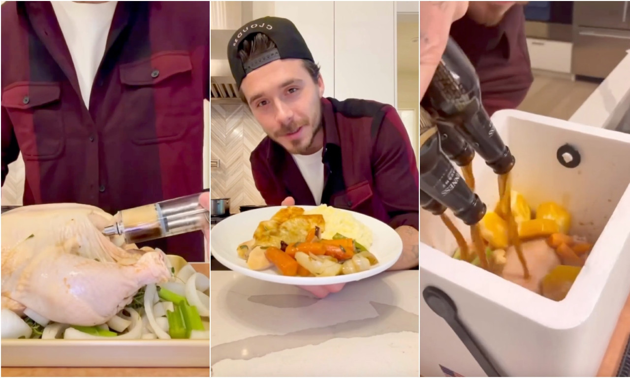 BEKAME, NIJE TI TO PEČENO Bruklin spremio piletinu koja je izazvala lavinu komentara na mrežama (VIDEO)