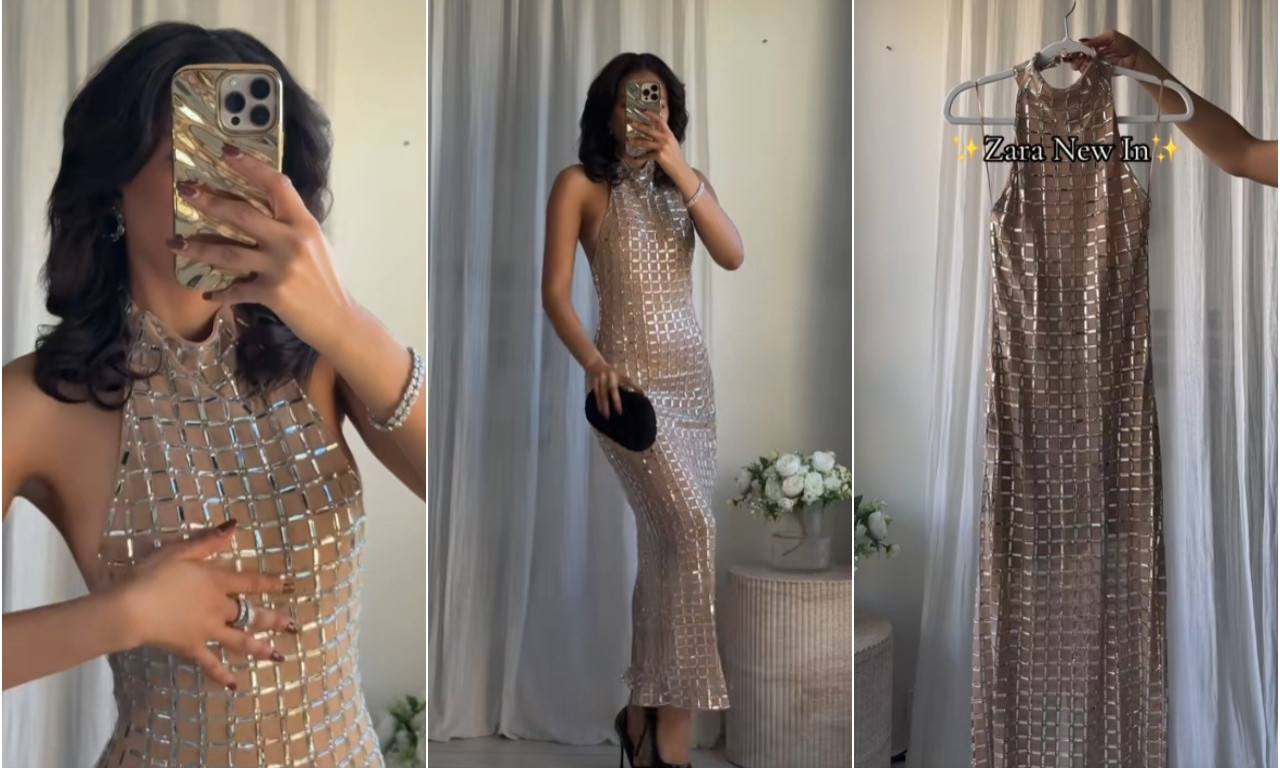 NAJPOŽELJNIJA HALJINA ZA DOČEK NOVE GODINE Model koji je zaludeo i internet i dame! (VIDEO)