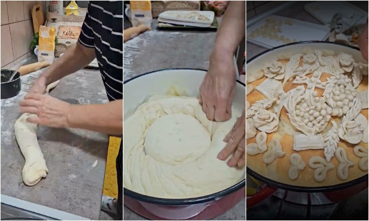 LISNATI SLAVSKI KOLAČ  Baš onako kako su ga pravile naše bake! (VIDEO)