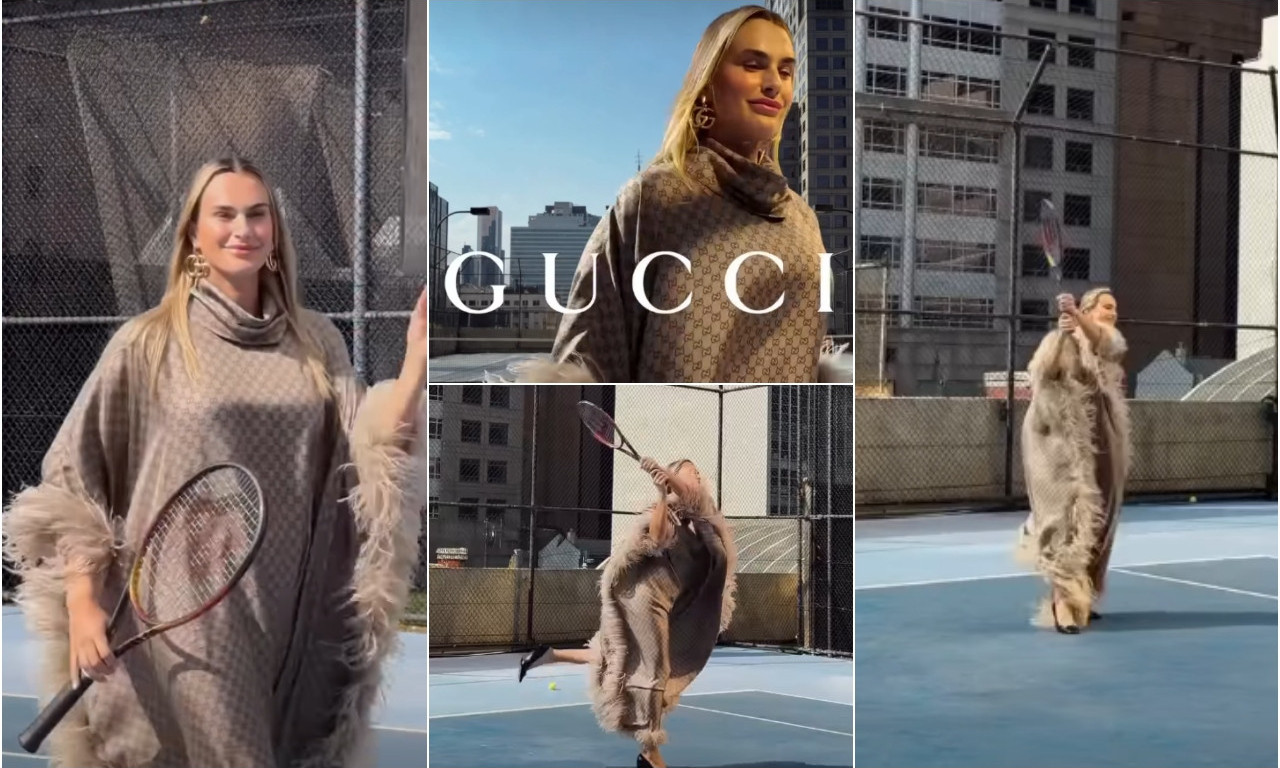 ARINA SABALENKA POSTALA JE GUČI DEVOJKA Bira se snaga i stil - a ona je ceo paket