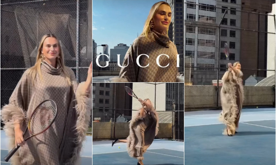 ARINA SABALENKA POSTALA JE GUČI DEVOJKA Bira se snaga i stil - a ona je ceo paket