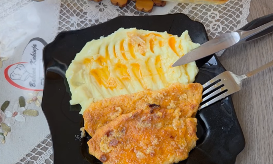 NEMA BOLJE, TO JE TO Hrskave pileće šnicle iz rerne sa mlekom i belim lukom!