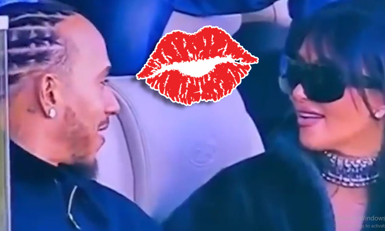 PAO POLJUBAC! A PRIČA TEK POČINJE U loži Kim i Hamiltona sve pucalo  od strasti, kako će Kanje da reaguje (VIDEO)