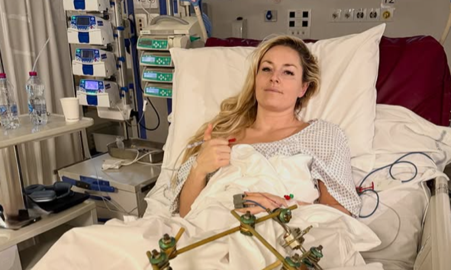 MANJE BOLI NOGA OD SLOMLJENOG SRCE Lindzi Von izgubila svog Lea