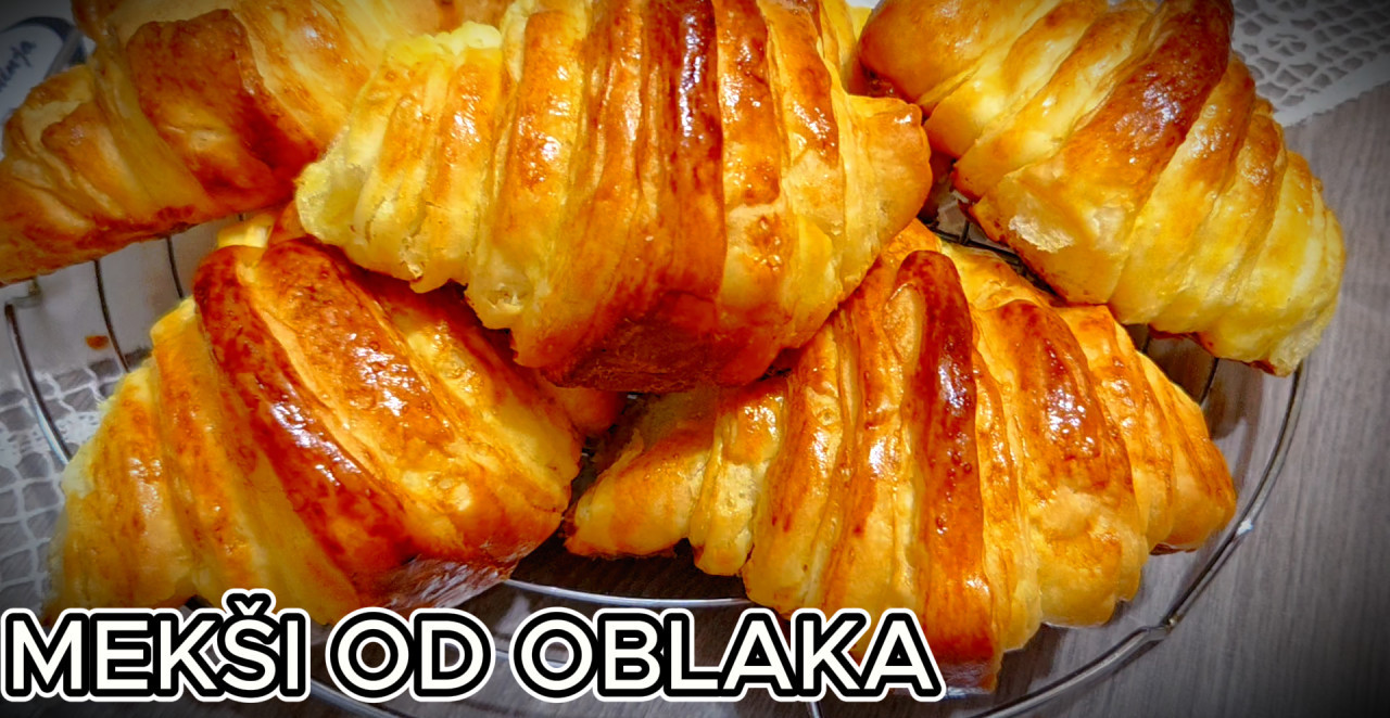 BOLJI OD ONIH IZ PARIZA Pravi domaći kroasani iz bakine kuhinje!