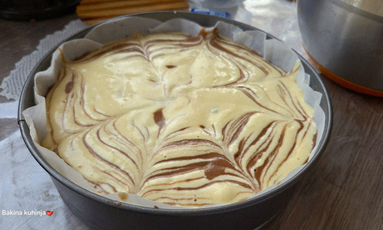 MEKAN KAO OBLAK Prefinjeni zebra kolač baka Jele, idealan za vikend! (VIDEO)