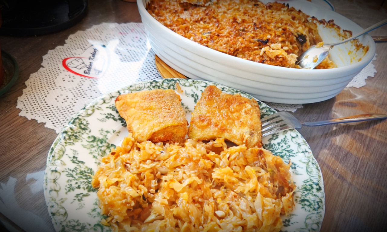 POSNI ROZE PODVARAK SA PRAZILUKOM I PIRINČEM Pravi ručak za one koji žele da se lepo najedu!