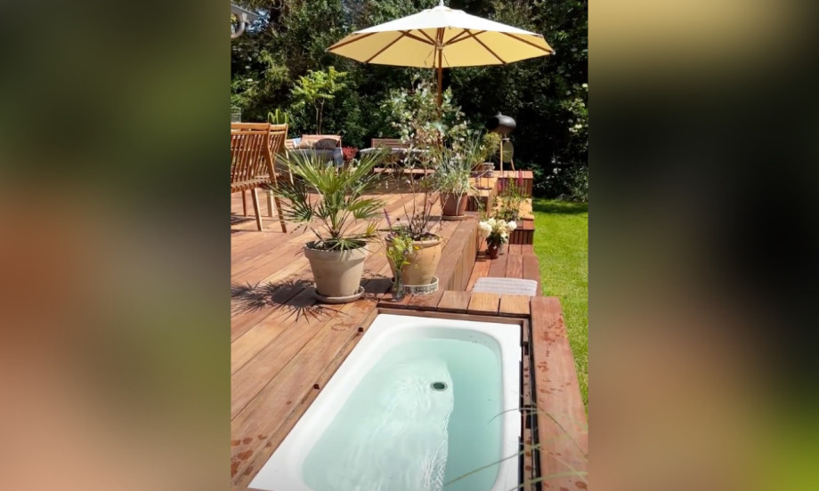 NAPRAVITE BAZEN OD STARE KADE Najjeftiniji način da uživate celo leto (VIDEO)