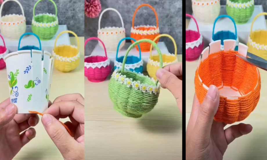 NAPRAVITE PRESLATKE USKRŠNJE KORPICE OD PAPIRNIH ŠOLJA Deca će biti oduševljena, a košta skoro ništa (VIDEO)