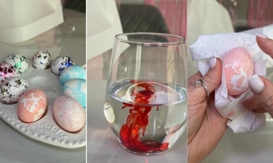 MERMERNA JAJA KOJA IZGLEDAJU KAO IZ SALONA Trik koji ćete obožavati za Uskrs! (DIY)