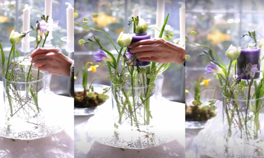 NAPRAVITE ROMANTIČAN SVEĆNJAK ZA VENČANJE Izgleda luksuzno, a pravi se za 10 minuta! (VIDEO)