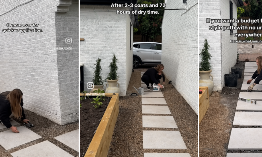 STAZA KAO IZ LUKSUZNOG DVORIŠTA, ZA MALE PARE Evo kako sami da napravite savršenu baštensku stazu (DIY)