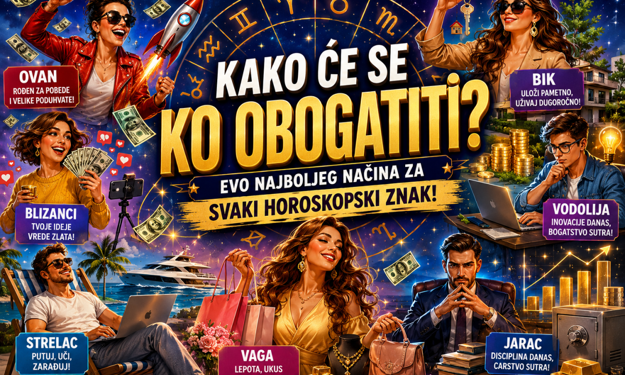 KAKO ĆE SE KO OBOGATITI? Evo gde svaki horoskopski znak krije svoju zlatnu šansu!