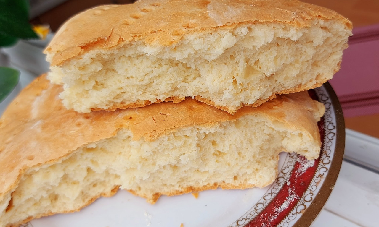 STARI DOBRI RECEPT MOJE MAJKE - POGAČA BEZ KVASCA Ne čekate da naraste, odmah u rernu!
