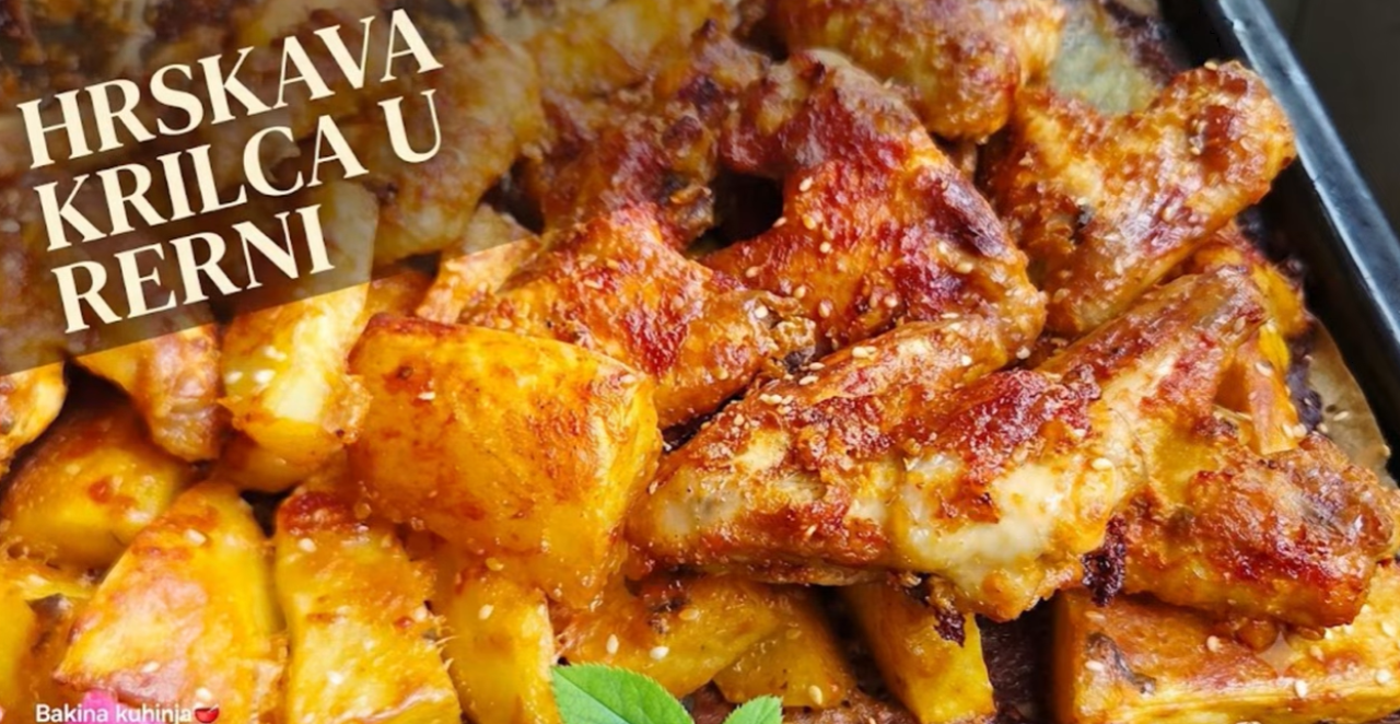 RUČAK KOJI RUŠI SVE REKORDE Krilca u rerni sa sirom i pavlakom - vrhunski specijalitet! (VIDEO)