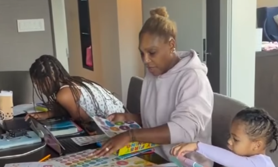 SERENA VILIJAMS POKAZALA KAKO IZGLEDA NJEN DAN Mama, učiteljica, pa tek onda tenis (VIDEO)