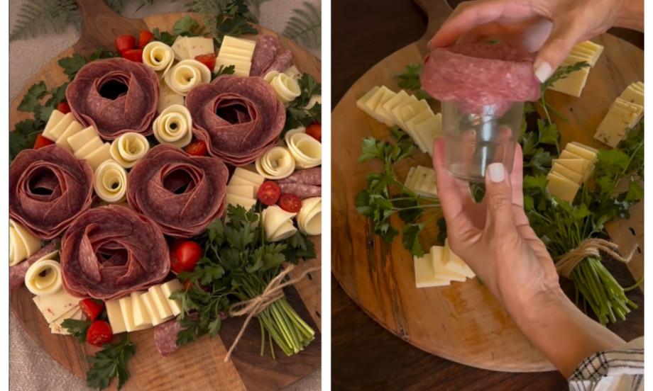 NAPRAVITE BUKET KOJI SE JEDE Od salame, sira i paradajza nastaje dekoracija koja će oduševiti goste (DIY)