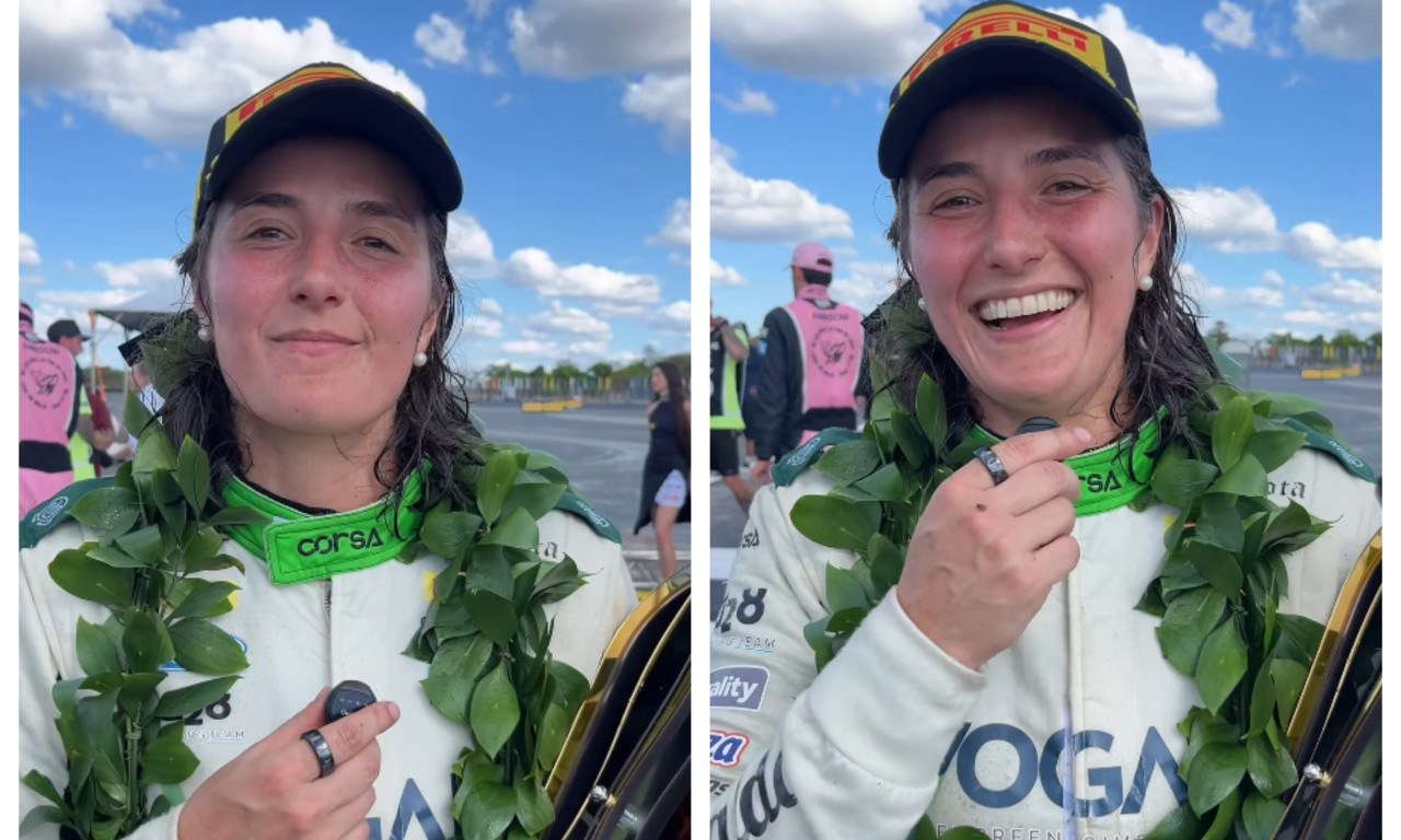 ISPISALA ISTORIJU AUTOMOBILIZMA Tatjana Kalderon prva žena koja je pobedila u NASCAR Brasil