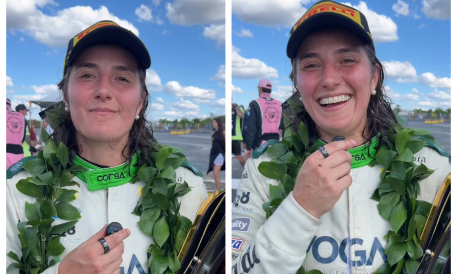 ISPISALA ISTORIJU AUTOMOBILIZMA Tatjana Kalderon prva žena koja je pobedila u NASCAR Brasil