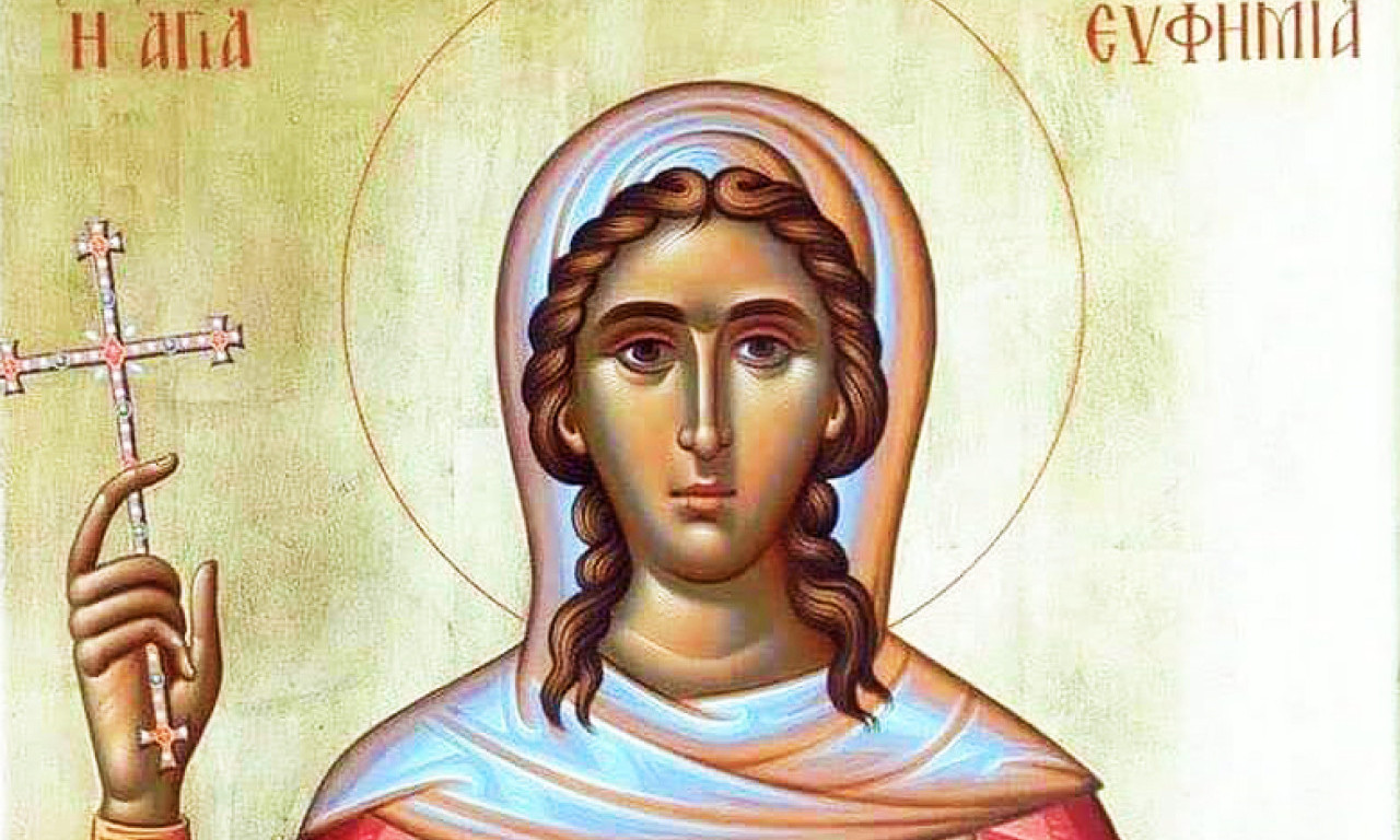 SVETA JEFIMIJA ŠTITI ŽENE I ONE KOJI TRAŽE SVOJ PUT Jedan običaj posebno se poštuje 29. septembra!