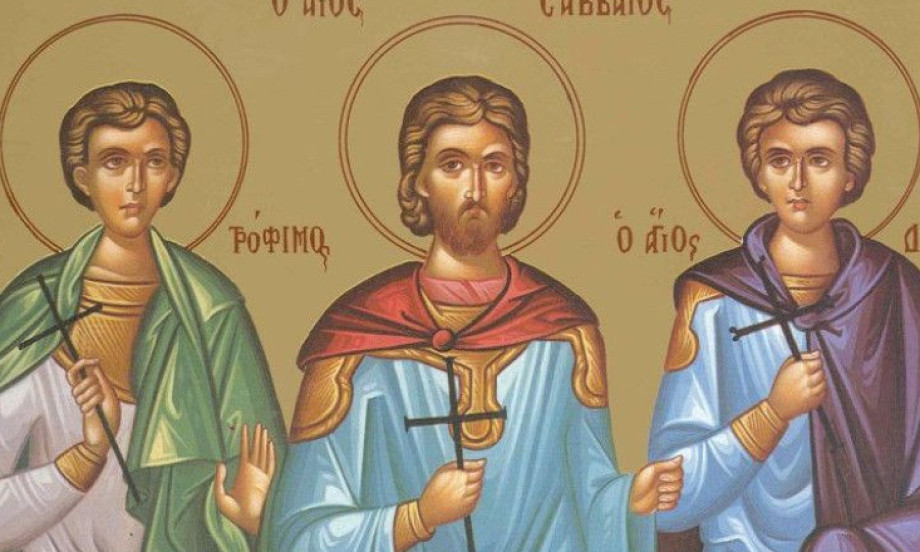 NISU SE ODREKLI VERE NI PRED SMRĆU Obeležavamo Svete Trofima, Savatija i Dorimedonta!