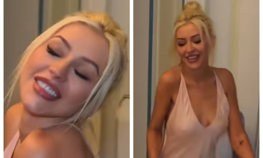KRISTINA AGILERA POKAZALA ZANOSNU FIGURU Pevačica uživa sa verenikom, a njene fotografije oduševile fanove (VIDEO)