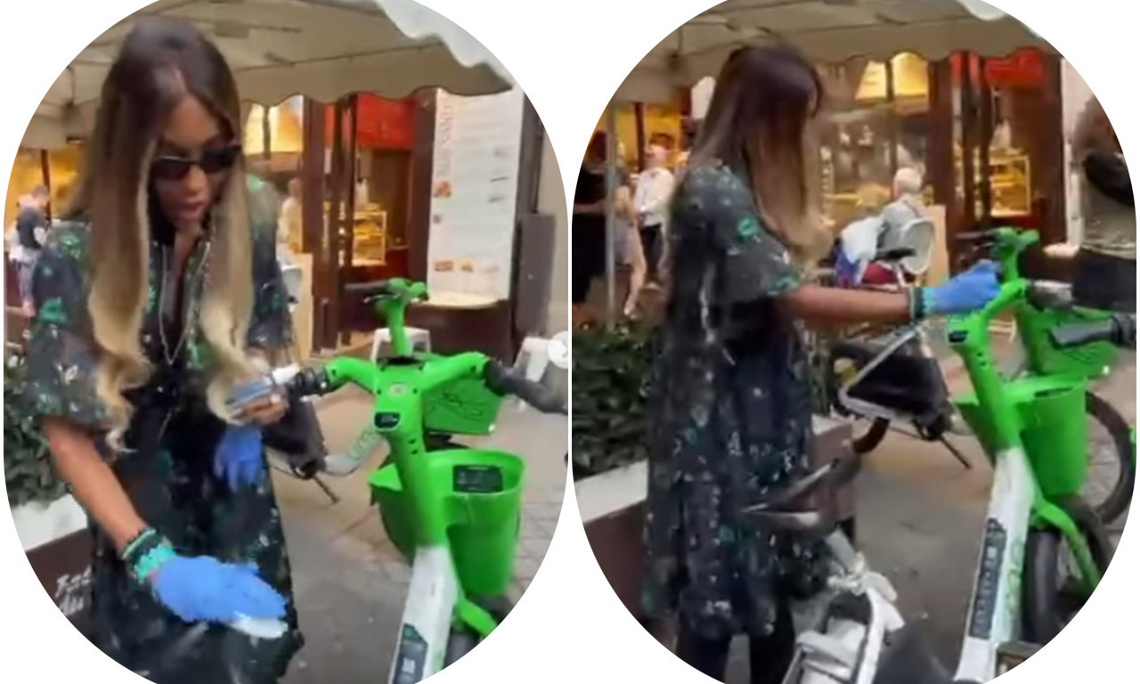 „ŠTO BACAŠ SMEĆE U ŽARDINJERU NAOMI?“ Kembelova očistila bicikl, pa jednim potezom naljutila pratioce (VIDEO)